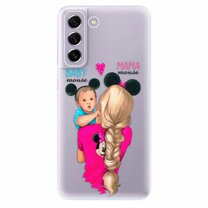 Odolné silikónové puzdro iSaprio - Mama Mouse Blonde and Boy - Samsung Galaxy S21 FE 5G vyobraziť