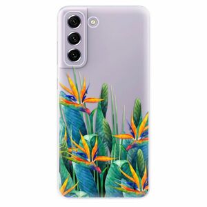 Odolné silikónové puzdro iSaprio - Exotic Flowers - Samsung Galaxy S21 FE 5G vyobraziť