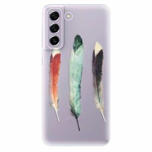 Odolné silikónové puzdro iSaprio - Three Feathers - Samsung Galaxy S21 FE 5G vyobraziť