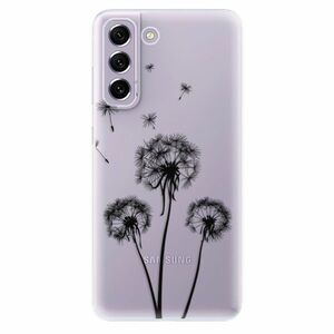 Odolné silikónové puzdro iSaprio - Three Dandelions - black - Samsung Galaxy S21 FE 5G vyobraziť