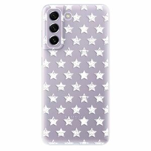 Odolné silikónové puzdro iSaprio - Stars Pattern - white - Samsung Galaxy S21 FE 5G vyobraziť