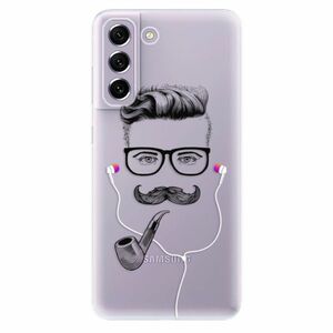 Odolné silikónové puzdro iSaprio - Man With Headphones 01 - Samsung Galaxy S21 FE 5G vyobraziť