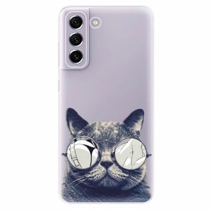 Odolné silikónové puzdro iSaprio - Crazy Cat 01 - Samsung Galaxy S21 FE 5G vyobraziť