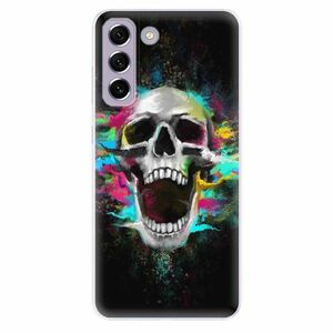 Odolné silikónové puzdro iSaprio - Skull in Colors - Samsung Galaxy S21 FE 5G vyobraziť