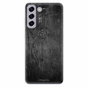 Odolné silikónové puzdro iSaprio - Black Wood 13 - Samsung Galaxy S21 FE 5G vyobraziť