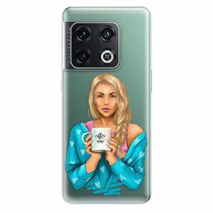 Odolné silikónové puzdro iSaprio - Coffe Now - Blond - OnePlus 10 Pro vyobraziť
