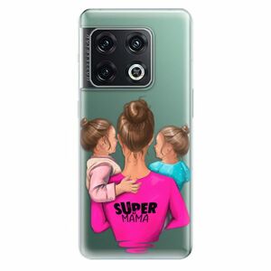 Odolné silikónové puzdro iSaprio - Super Mama - Two Girls - OnePlus 10 Pro vyobraziť