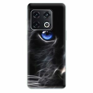 Odolné silikónové puzdro iSaprio - Black Puma - OnePlus 10 Pro vyobraziť