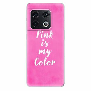 Odolné silikónové puzdro iSaprio - Pink is my color - OnePlus 10 Pro vyobraziť