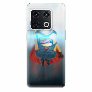 Odolné silikónové puzdro iSaprio - Mimons Superman 02 - OnePlus 10 Pro vyobraziť