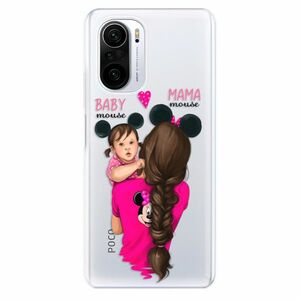 Odolné silikónové puzdro iSaprio - Mama Mouse Brunette and Girl - Xiaomi Poco F3 vyobraziť