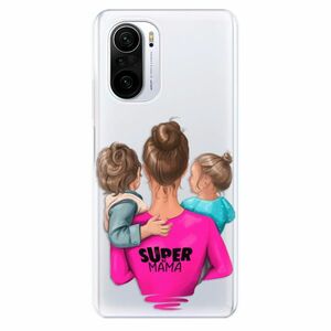 Odolné silikónové puzdro iSaprio - Super Mama - Boy and Girl - Xiaomi Poco F3 vyobraziť