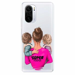 Odolné silikónové puzdro iSaprio - Super Mama - Two Boys - Xiaomi Poco F3 vyobraziť