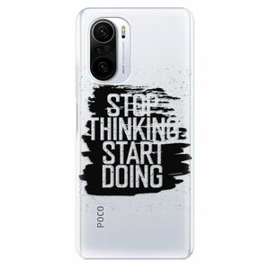 Odolné silikónové puzdro iSaprio - Start Doing - black - Xiaomi Poco F3 vyobraziť
