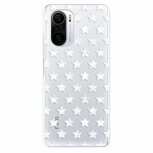 Odolné silikónové puzdro iSaprio - Stars Pattern - white - Xiaomi Poco F3 vyobraziť