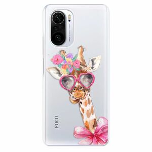 Odolné silikónové puzdro iSaprio - Lady Giraffe - Xiaomi Poco F3 vyobraziť