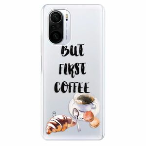 Odolné silikónové puzdro iSaprio - First Coffee - Xiaomi Poco F3 vyobraziť