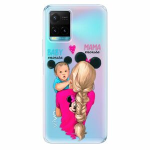 Odolné silikónové puzdro iSaprio - Mama Mouse Blonde and Boy - Vivo Y21 / Y21s / Y33s vyobraziť