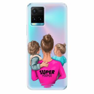Odolné silikónové puzdro iSaprio - Super Mama - Boy and Girl - Vivo Y21 / Y21s / Y33s vyobraziť