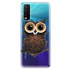 Odolné silikónové puzdro iSaprio - Owl And Coffee - Vivo Y20s vyobraziť