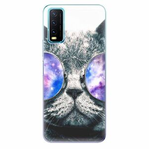 Odolné silikónové puzdro iSaprio - Galaxy Cat - Vivo Y20s vyobraziť