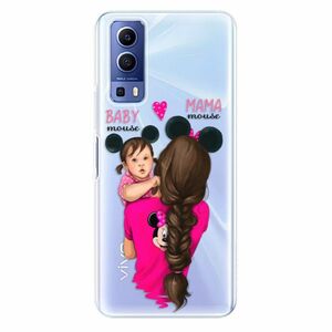 Odolné silikónové puzdro iSaprio - Mama Mouse Brunette and Girl - Vivo Y52 5G vyobraziť