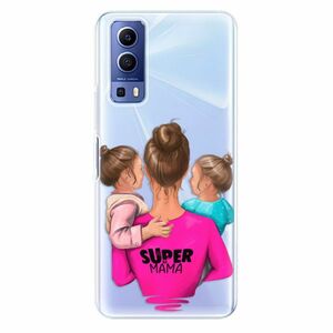 Odolné silikónové puzdro iSaprio - Super Mama - Two Girls - Vivo Y52 5G vyobraziť