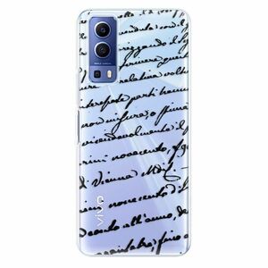 Odolné silikónové puzdro iSaprio - Handwriting 01 - black - Vivo Y52 5G vyobraziť