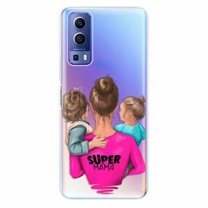 Odolné silikónové puzdro iSaprio - Super Mama - Boy and Girl - Vivo Y72 5G vyobraziť