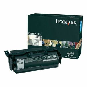LEXMARK X651H31E - originálny toner, čierny, 25000 strán vyobraziť