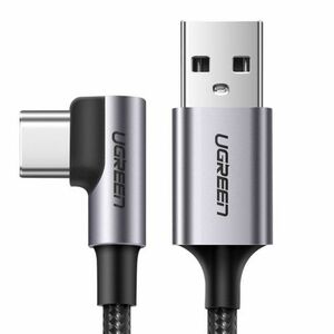 Ugreen kábel USB / USB-C 3A 1m, čierny/sivý (50941) vyobraziť