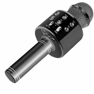 MG Bluetooth Karaoke mikrofón s reproduktorom, čierny vyobraziť