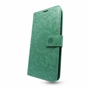 Puzdro Mezzo Book Samsung Galaxy A12 A125/M12 M127 vzor mandala - zelené vyobraziť