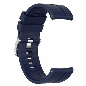 BStrap Silicone Cube remienok na Huawei Watch 3 / 3 Pro, dark blue (SHU004C0411) vyobraziť