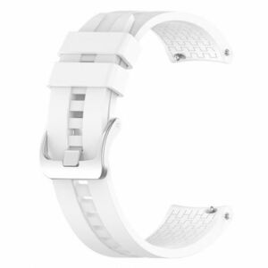 BStrap Silicone Cube remienok na Huawei Watch GT3 46mm, white (SHU004C0810) vyobraziť