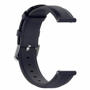 BStrap Leather Lux remienok na Huawei Watch GT3 46mm, navy blue (SSG015C1011) vyobraziť