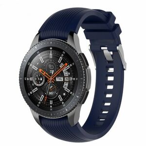 Huawei Watch 3 / 3 Pro Silicone Davis remienok, Dark Blue vyobraziť