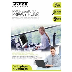 PORT CONNECT PRIVACY FILTER 2D - 18, 5'', 16/9, 410 x 231, černý vyobraziť