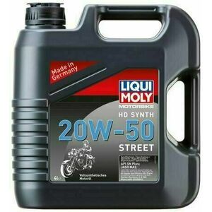 Liqui Moly 3817 Motorbike HD Synth 20W-50 Street 4L Motorový olej vyobraziť