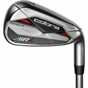 Cobra Golf Air-X Iron Set Silver 5PWSW Left Hand Graphite Regular vyobraziť