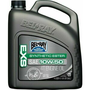 Bel-Ray EXS Synthetic Ester 4T 10W-50 4L Motorový olej vyobraziť