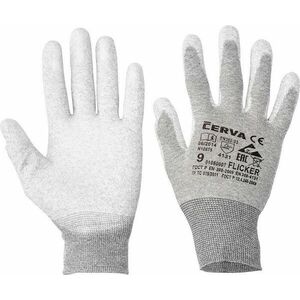FLICKER rukavice nylonové AS PU dl - 8 vyobraziť