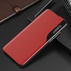 MG Eco Leather View knižkové puzdro na Samsung Galaxy A22 4G, červené vyobraziť
