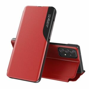MG Eco Leather View knižkové puzdro na Samsung Galaxy A73, červené vyobraziť