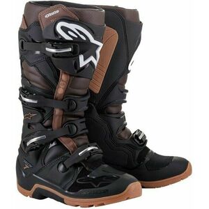 Alpinestars Tech 7 Enduro Boots Black/Dark Brown 40, 5 Topánky vyobraziť