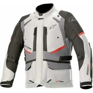 Alpinestars Andes V3 Drystar Jacket Ice Gray/Dark Gray L Textilná bunda vyobraziť