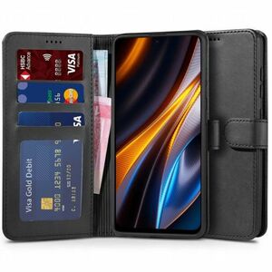 Tech-Protect Wallet knižkové puzdro na Xiaomi Poco X4 GT, čierne vyobraziť
