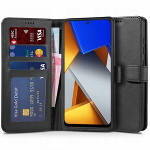 Tech-Protect Wallet knižkové puzdro na Xiaomi Poco X4 Pro 5G, čierne vyobraziť