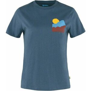 Fjällräven Nature T-Shirt W Indigo Blue L Outdoorové tričko vyobraziť