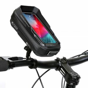 Tech-Protect XT3S držiak na mobil na bicykel, čierny vyobraziť